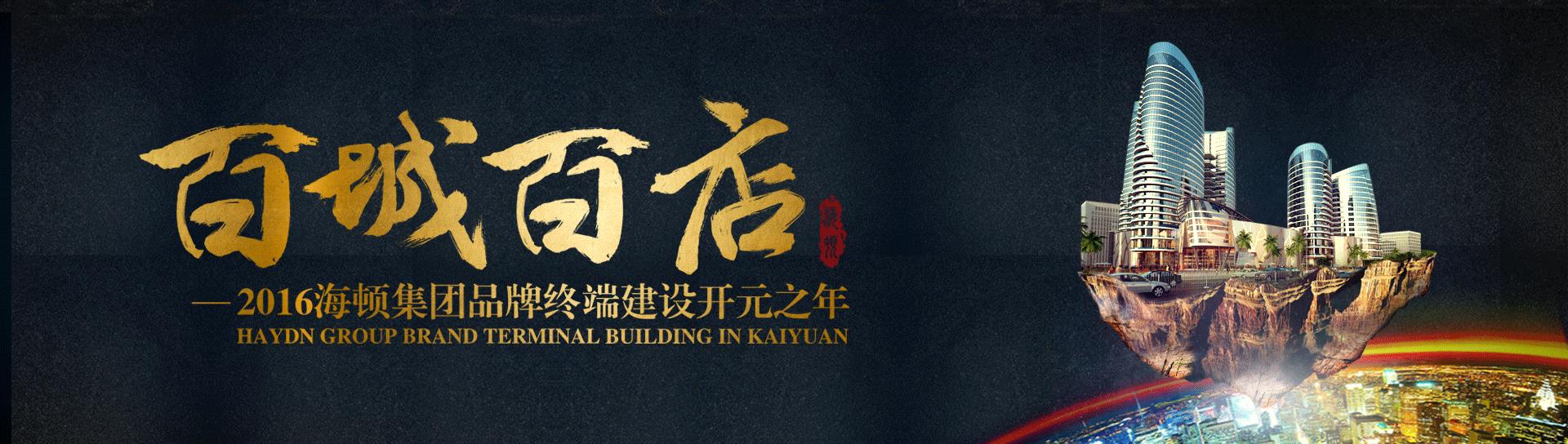 2016年海頓強(qiáng)勢(shì)推出&ldquo;百城百店&rdquo;商業(yè)計(jì)劃